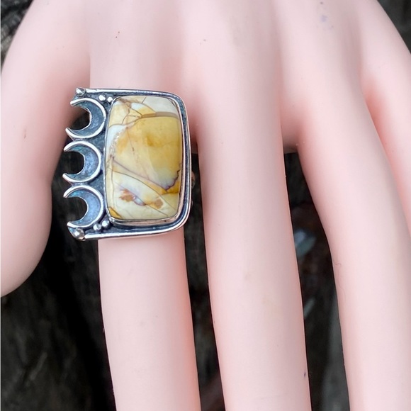 💥SALE💥Brecciated Mookaite Ring - Picture 2 of 15